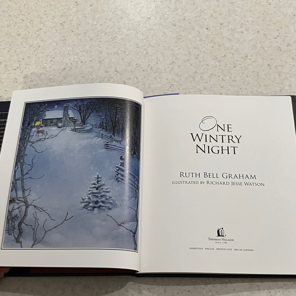 One Wintry Night by Ruth Bell Graham - Hardcover - Picture 7 of 9
